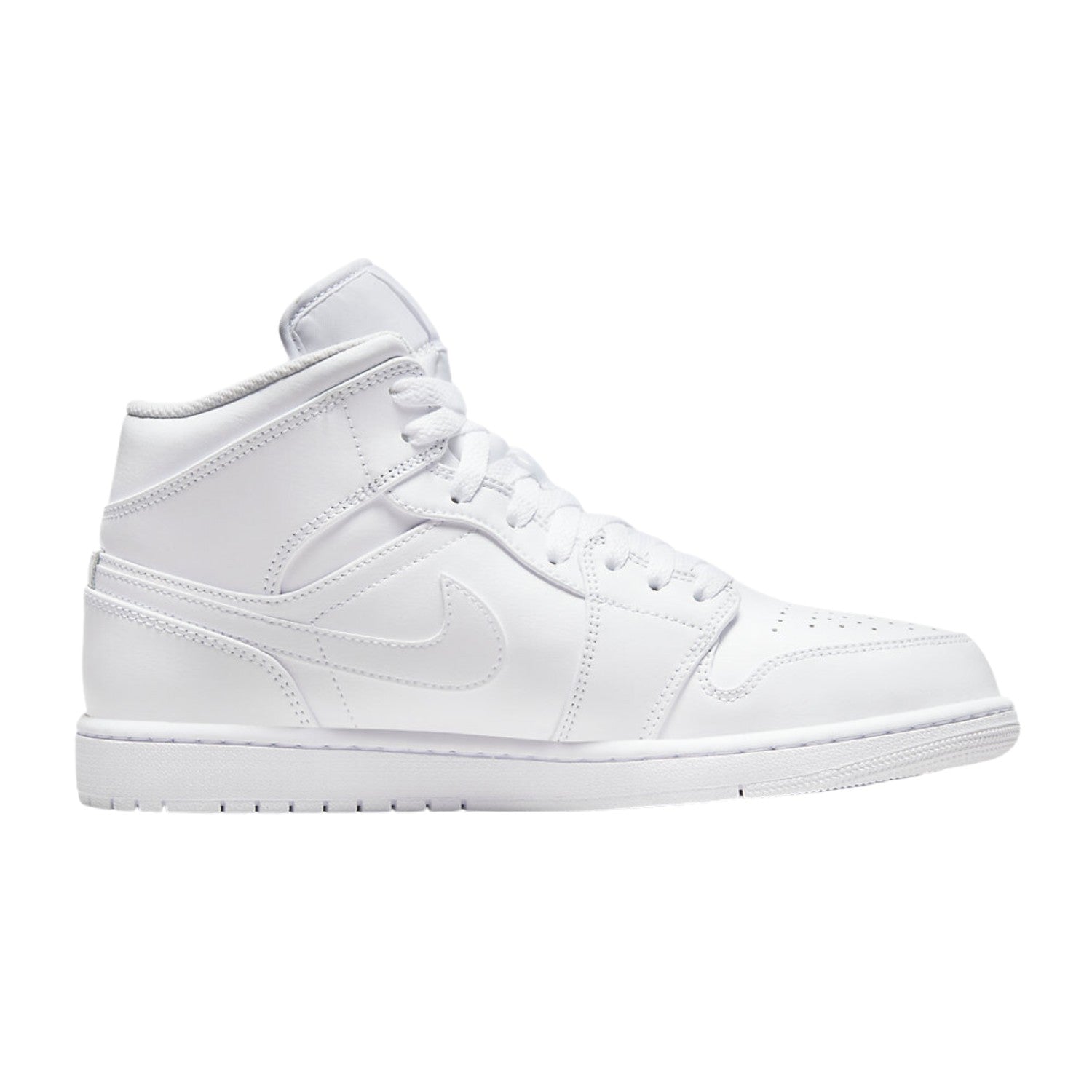 Jordan 1 Mid Triple White (2022)