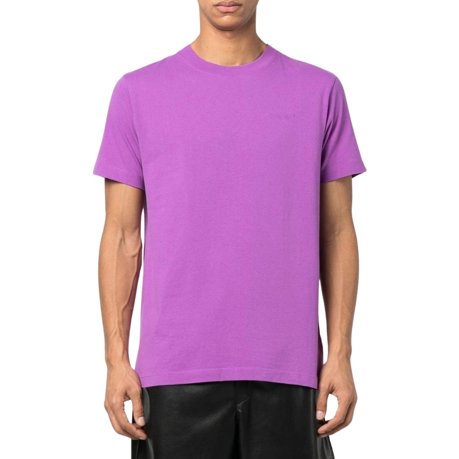 Off-white Diag Tab Slim S/s Tee Mens Style : Omaa027s23jer00
