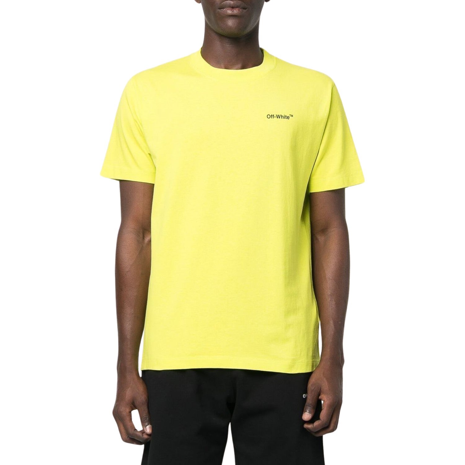 Off-white Caravag Arrow Slim S/s Tee Mens Style : Omaa027s23jer00