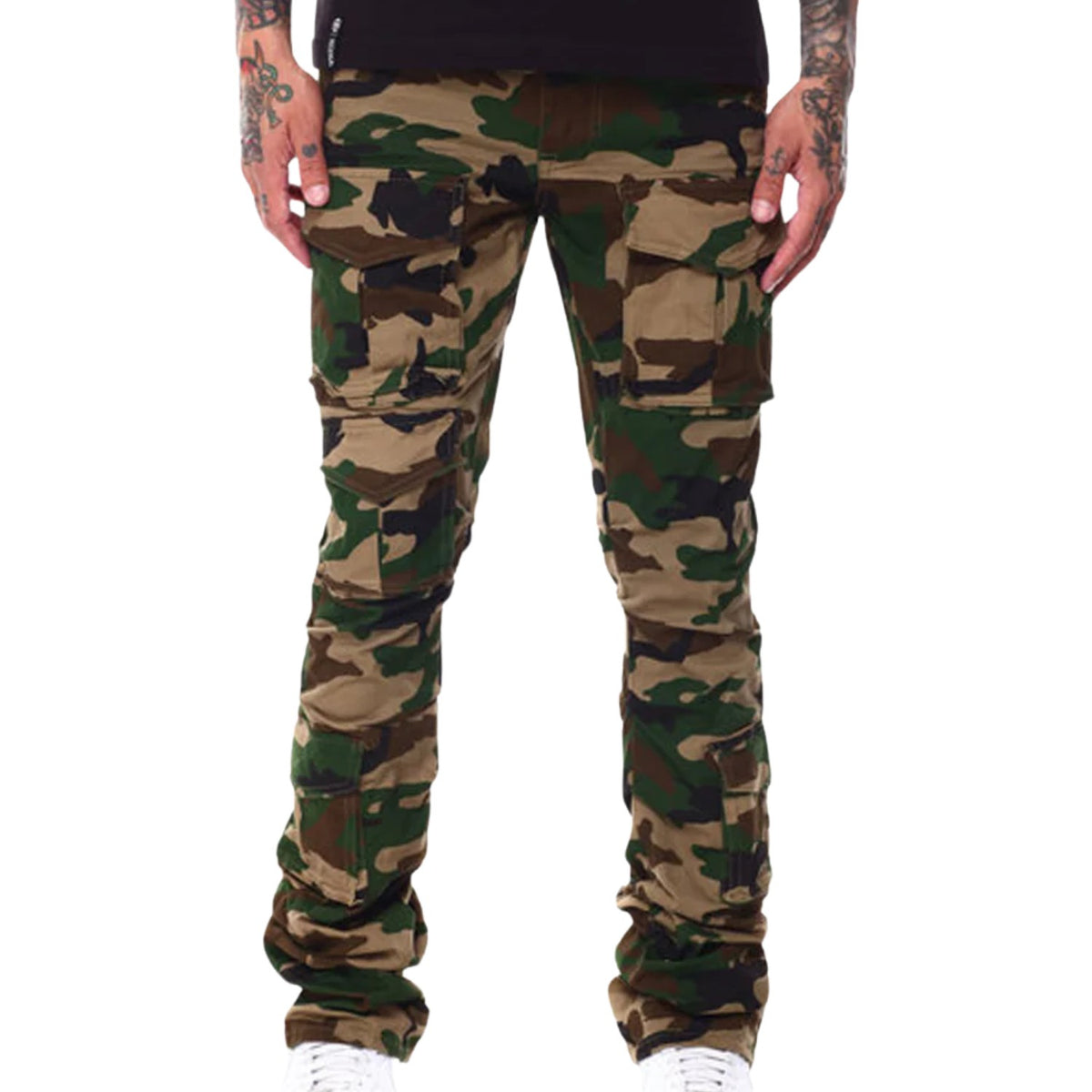 Smoke Rise Stacked Utility Twill Pants Mens Style : Jp23539