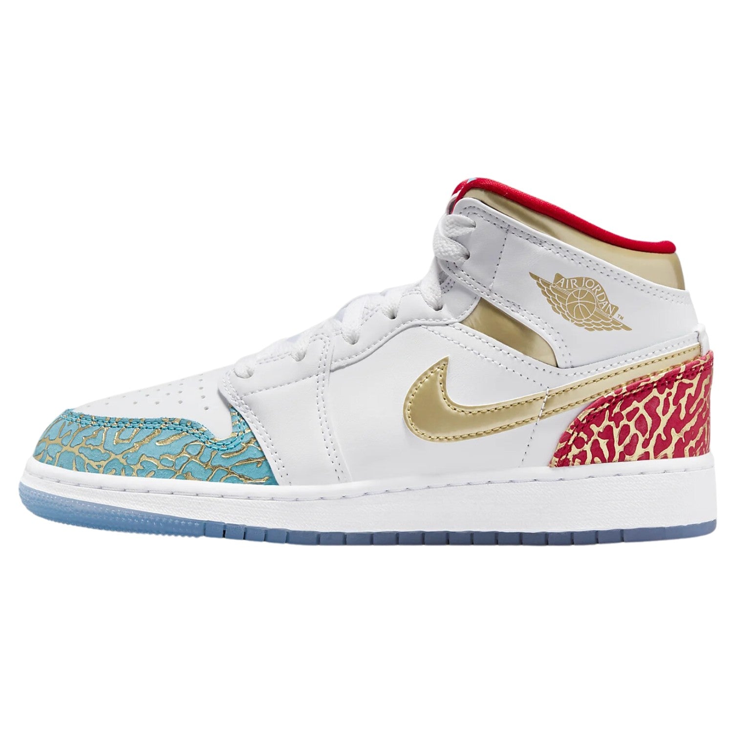 Air Jordan 1 Mid Ss (Gs) Big Kids Style : Fb2212