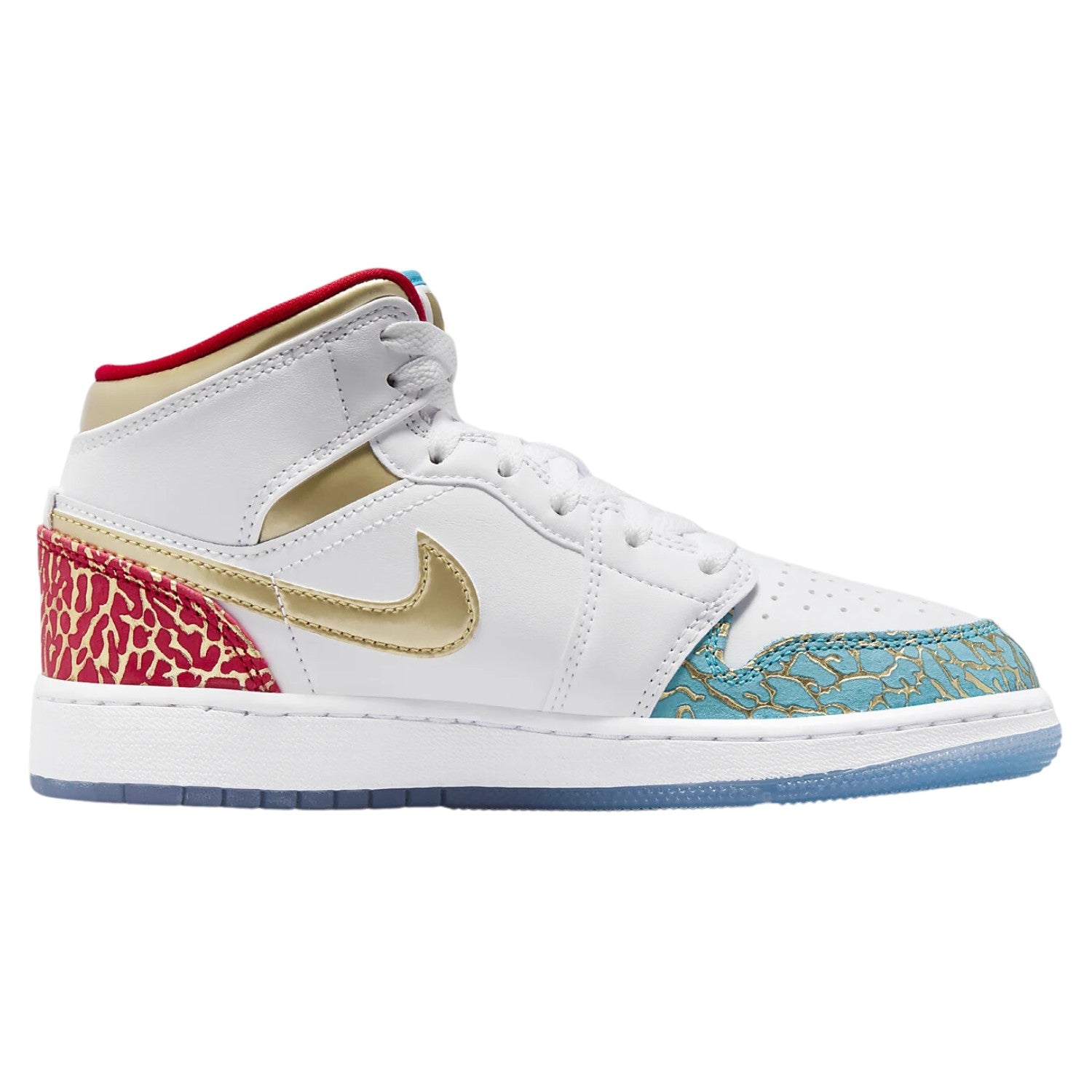 Air Jordan 1 Mid Ss (Gs) Big Kids Style : Fb2212