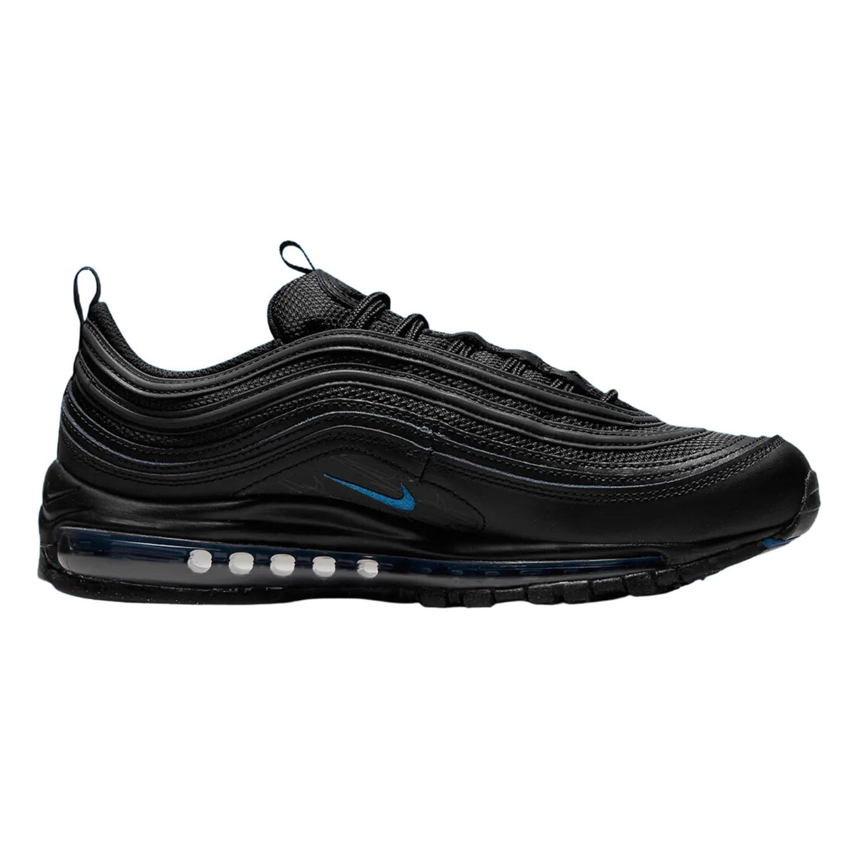 Nike Air Max 97 " Black Dark Marina Blue" Mens Style : Dz4505