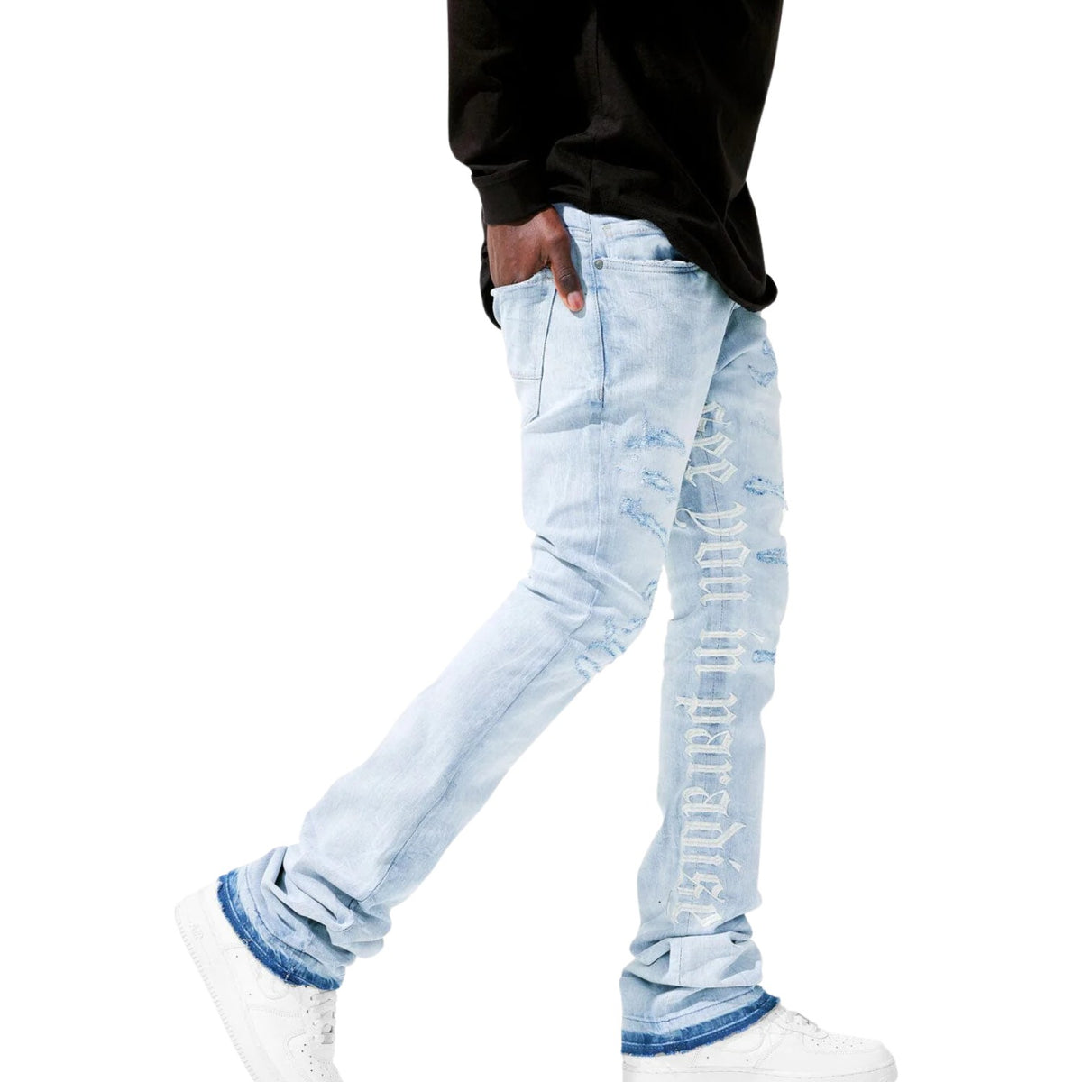Jordan Craig Martin Stacked - See You In Paradise Denim Mens Style : Jtf1154