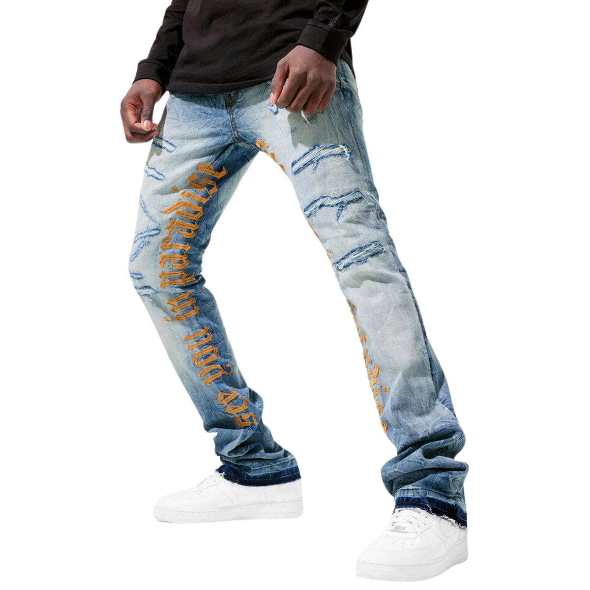 Jordan Craig Martin Stacked - See You In Paradise Denim Mens Style : Jtf1154