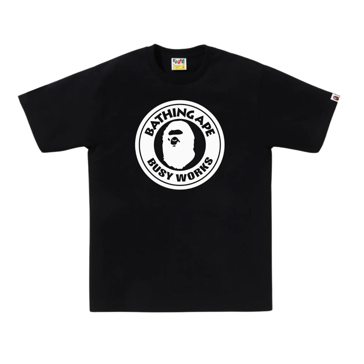 A Bathing Ape Bicolor Busy Works Tee Mens Style : 1j25110008
