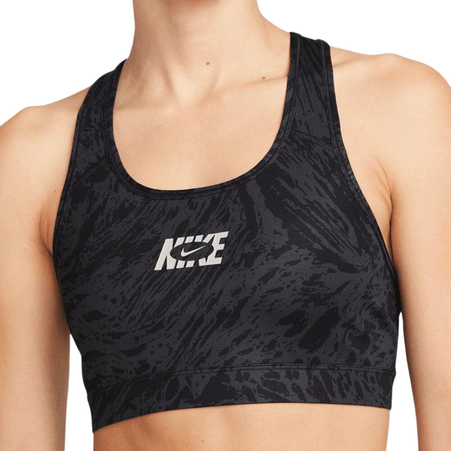 Nike Sports Bra For Women W Nk Df Ic Swsh Strpy Womens Style : Dq5419