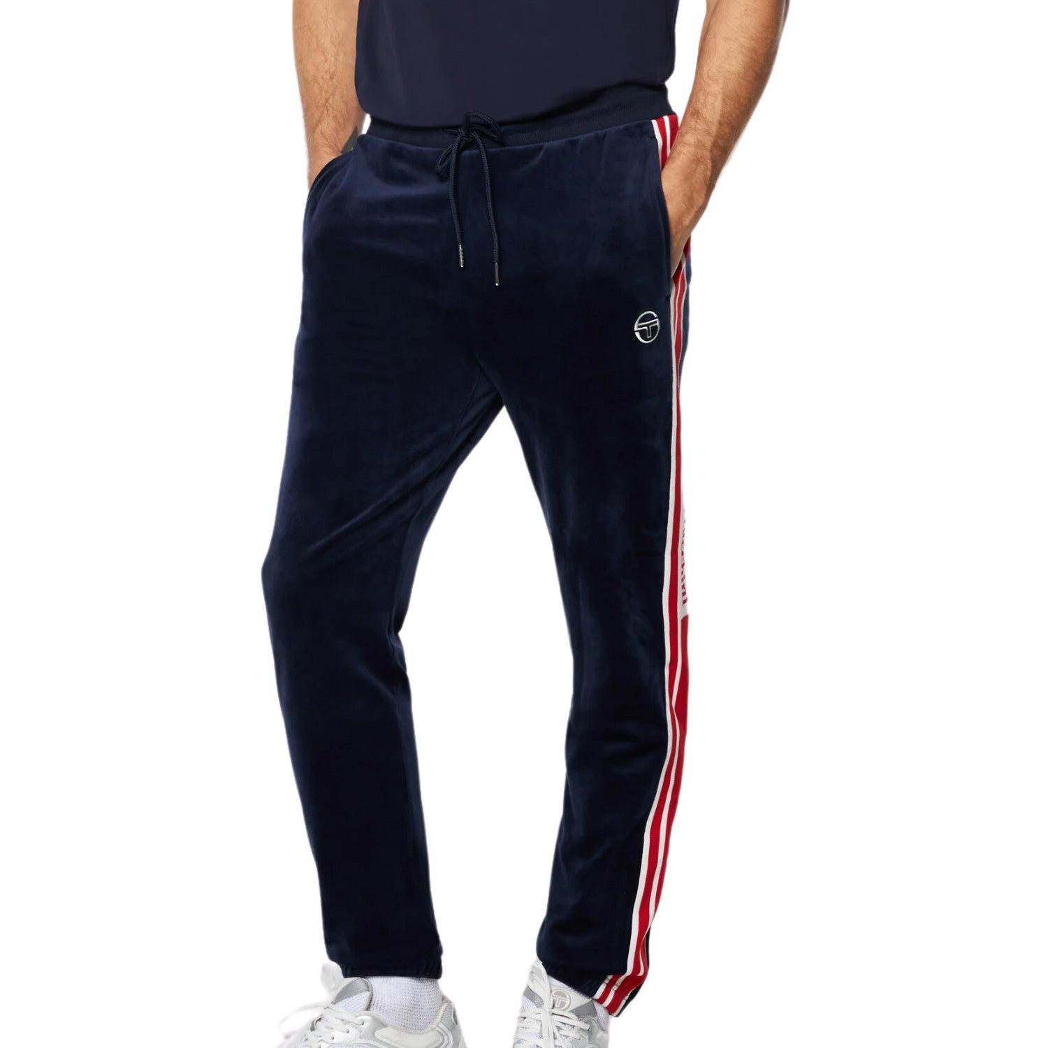 Sergio Tacchini Pereto Velour Track Pant Mens Style : Sts24m50817