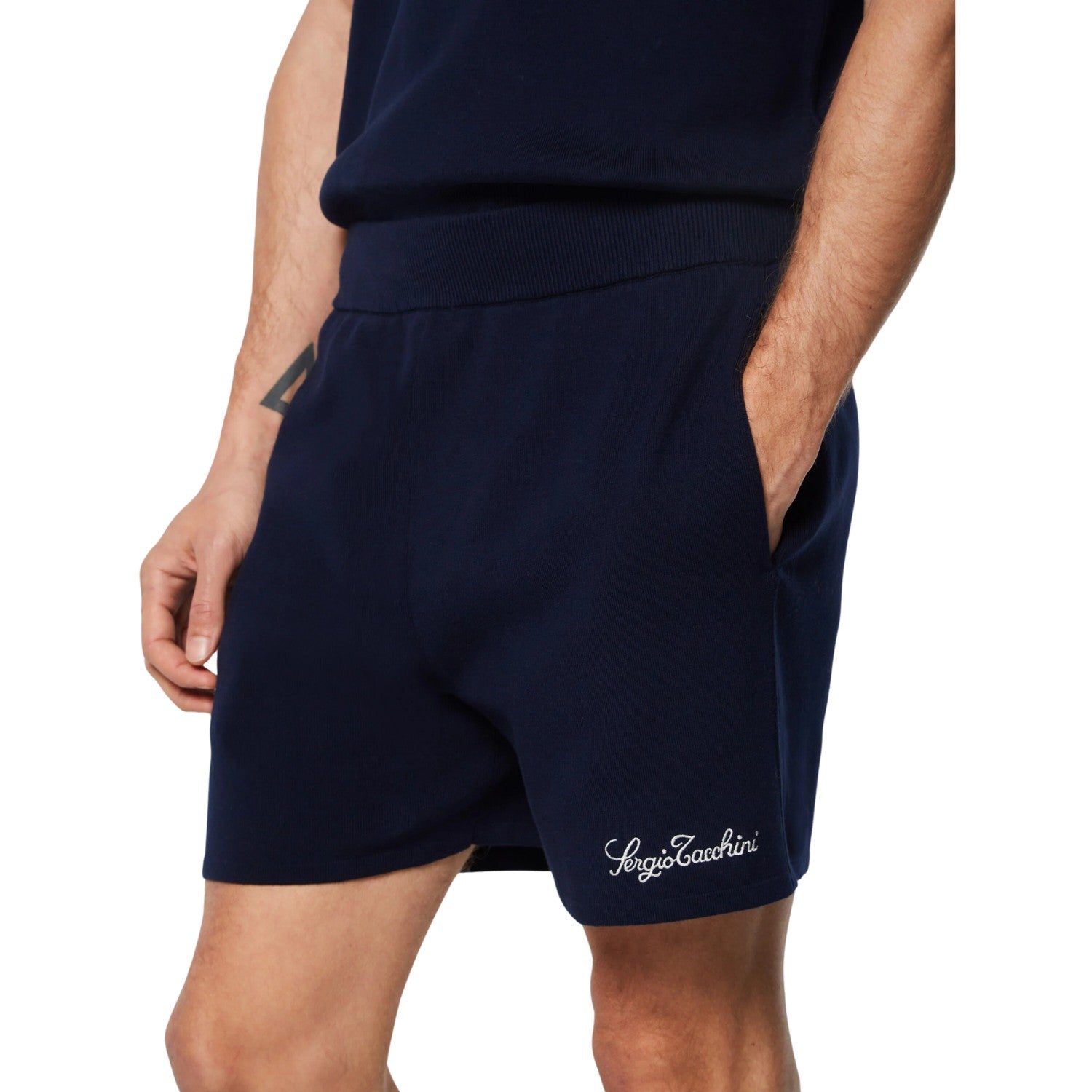 Sergio Tacchini Roselli Knit Short Mens Style : Sts24m50822