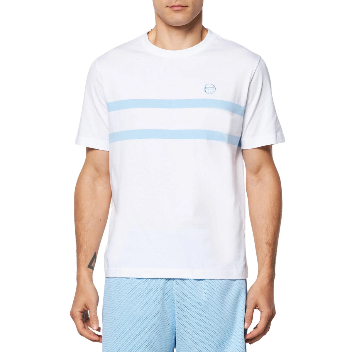 Sergio Tacchini Banda T-shirt Mens Style : Sts24m51025