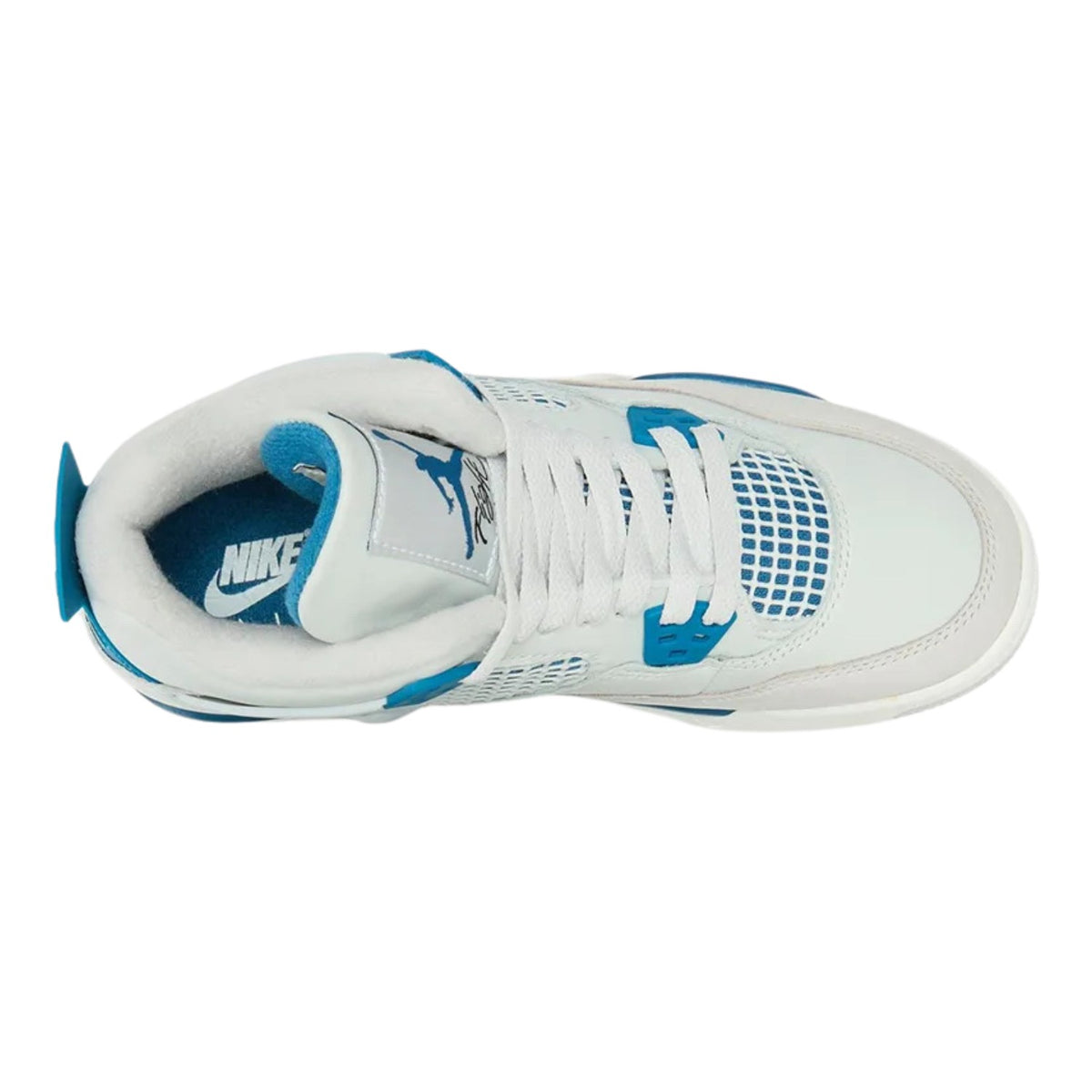 Air Jordan 4 Retro "Military Blue" Big Kids Style : Hf4281