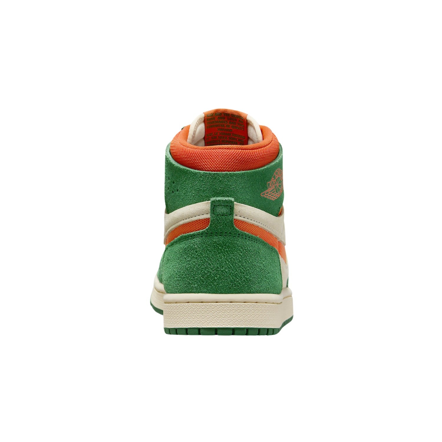Jordan 1 High Zoom Air CMFT 2 Pine Green Orange Blaze (Women&