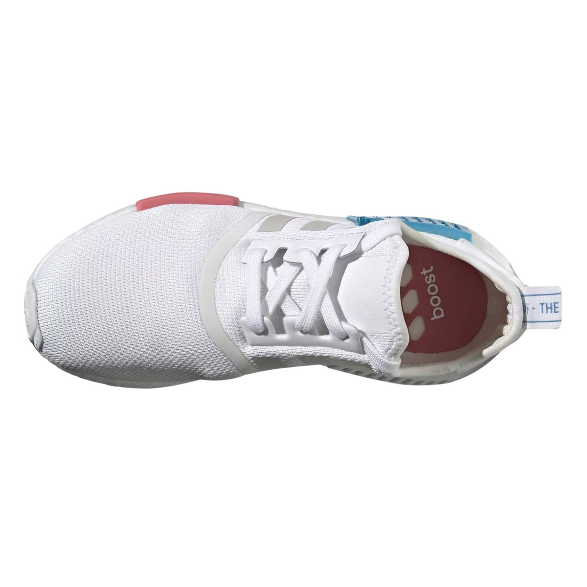 adidas NMD R1 White Grey Hazy Rose (Women&