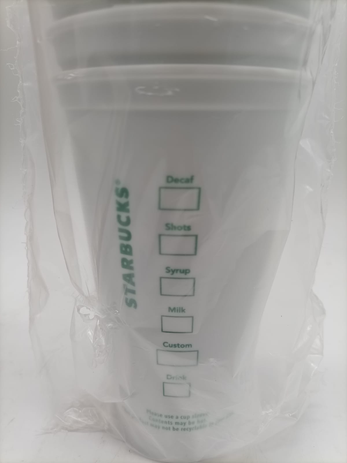 Starbucks 16 Oz Us Reusable Plastic Cup 25 Pcs Unisex Style : 011043881