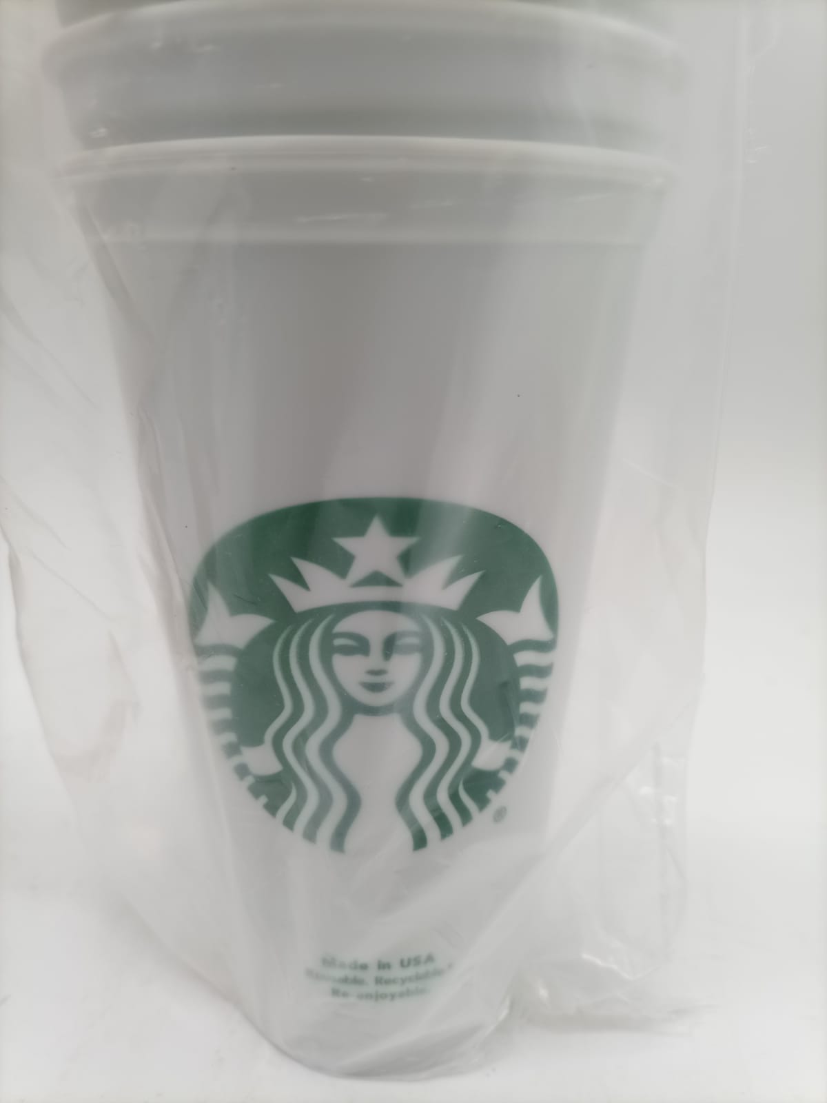 Starbucks 16 Oz Us Reusable Plastic Cup 25 Pcs Unisex Style : 011043881