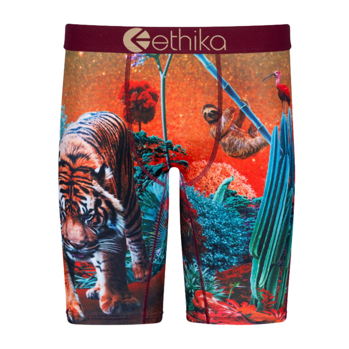 Ethika Forest Tiger Staple Fit Boxer Briefs Mens Style : Mlus3176
