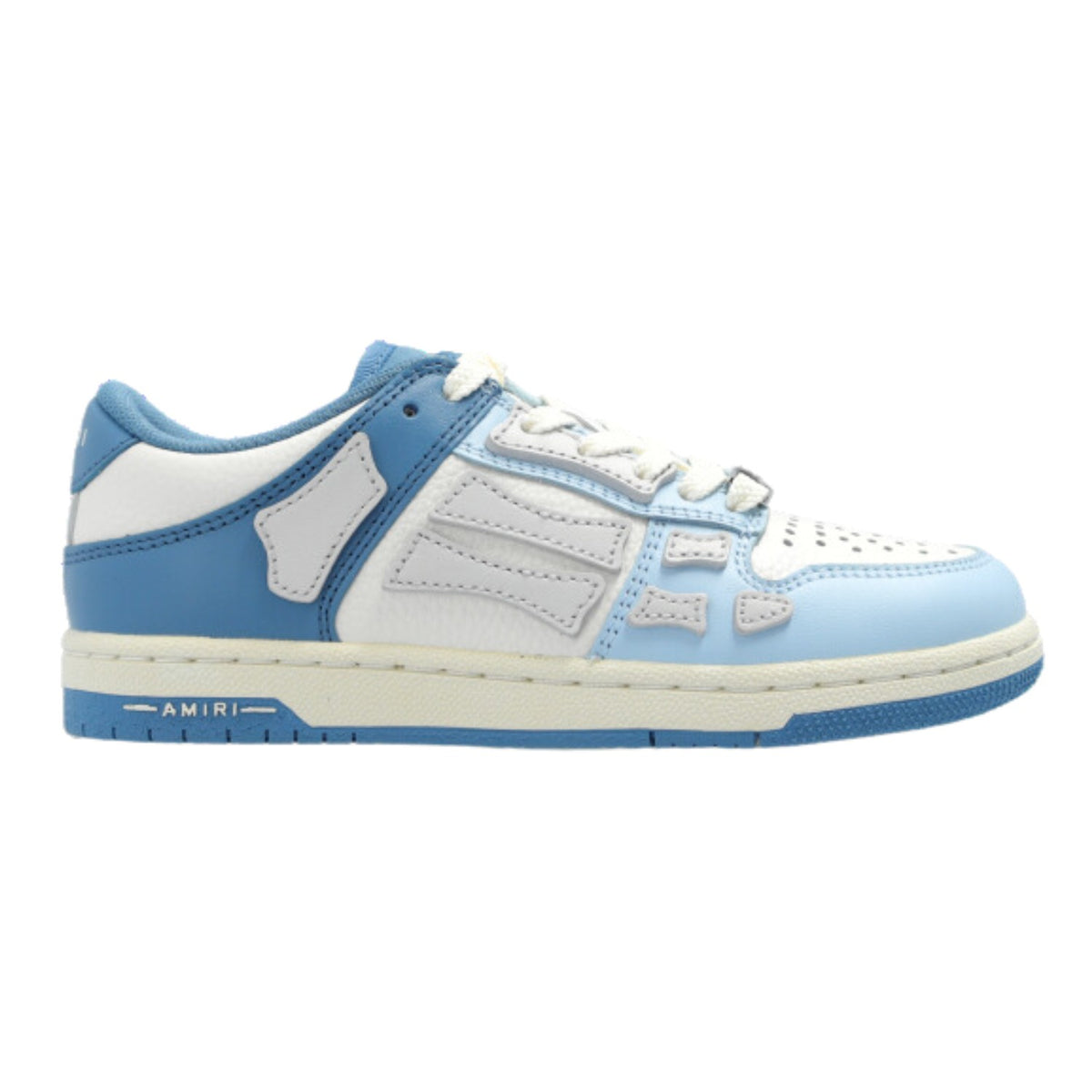 Amiri Two-tone Skel Top Low Toddlers Style : Akfosr1003