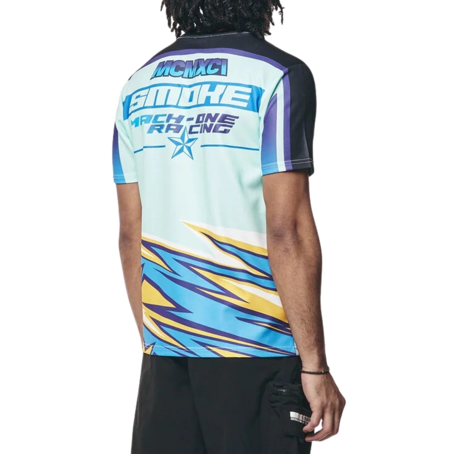 Smoke Rise Racing Sublimation S/s Tee Mens Style : Kt24151