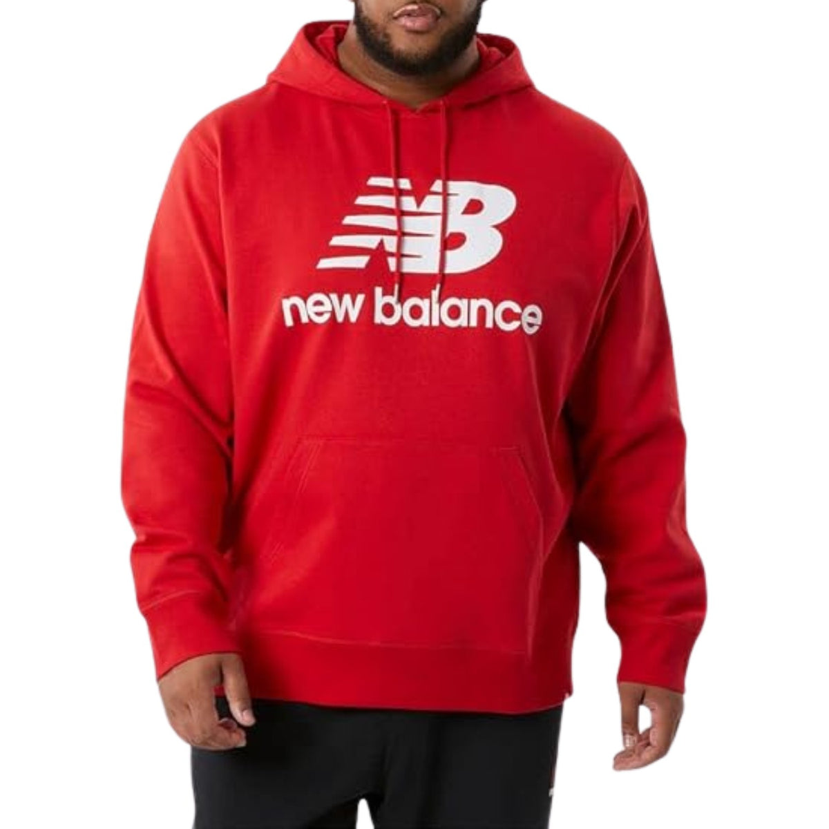 New Balance Essential St Logo Po Hoodie Mens Style : Mt03558