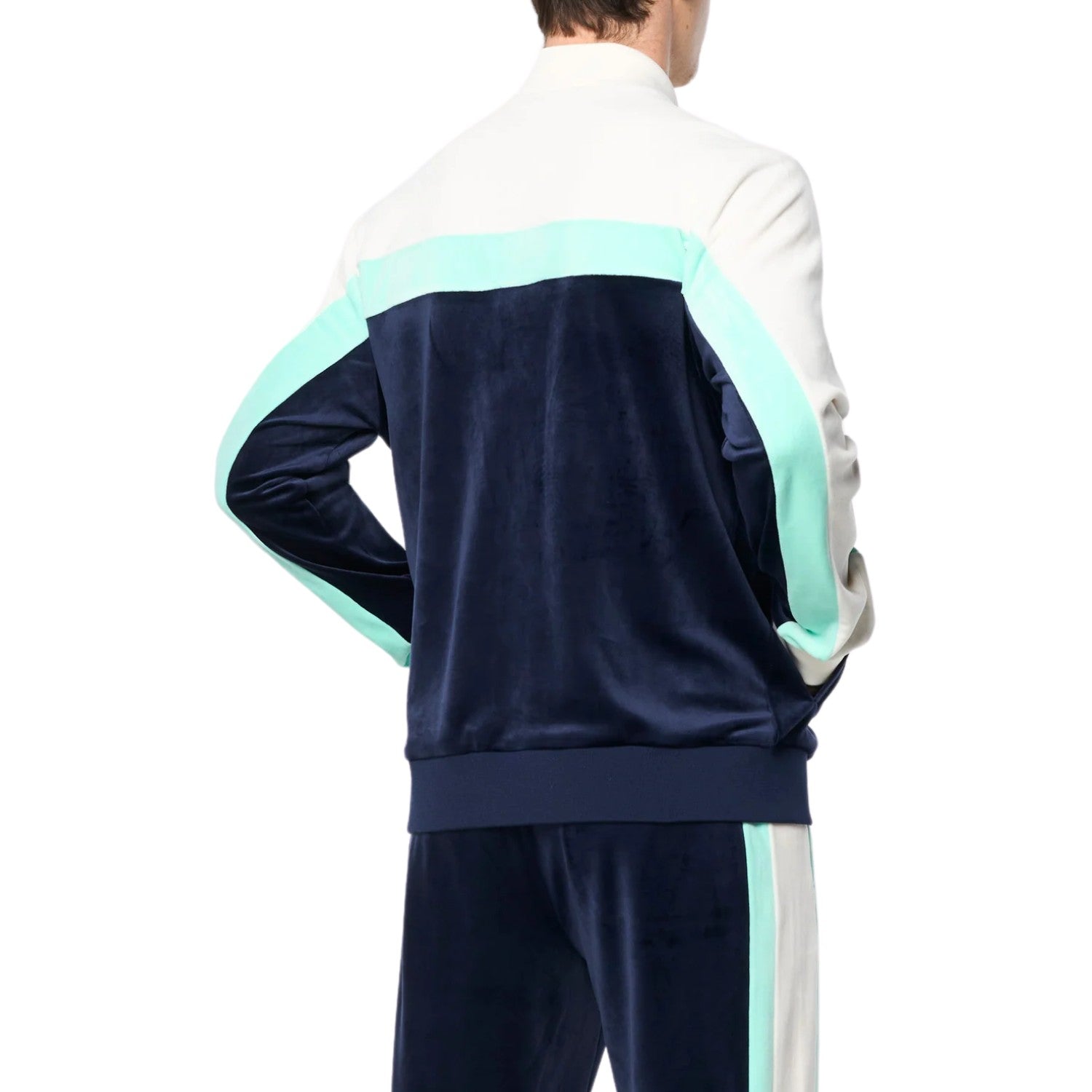 Sergio Tacchini Lazaro Velour Track Jacket Mens Style : Sts25m51135