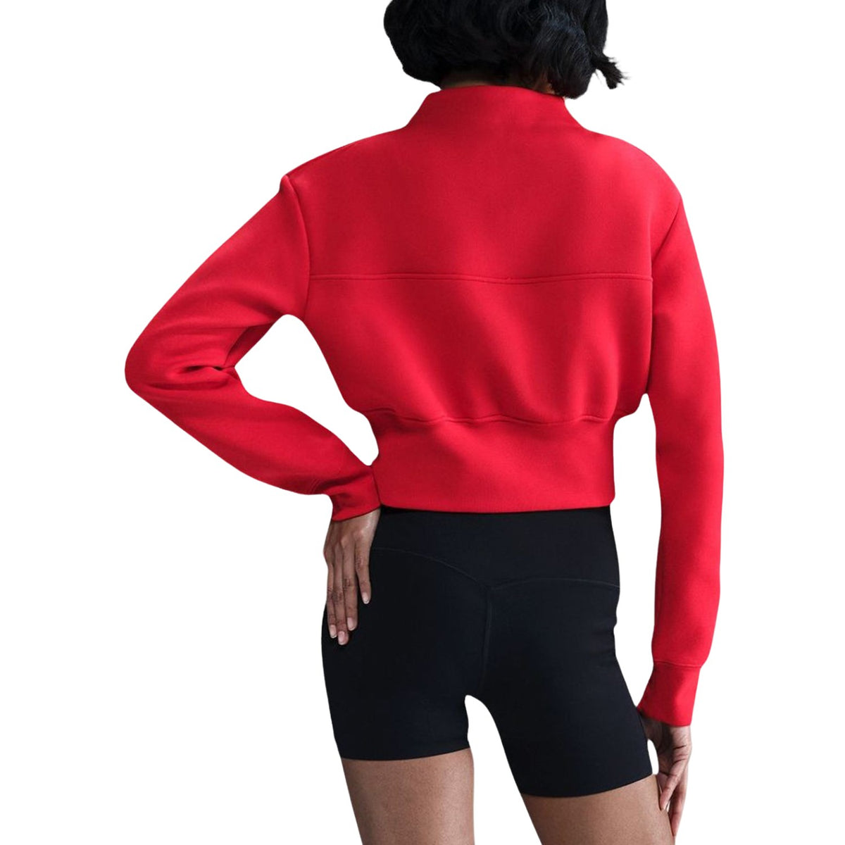 Nike Sportswear Tech Fleece Cropped 1/2-zip Top Womens Style : Hj1031