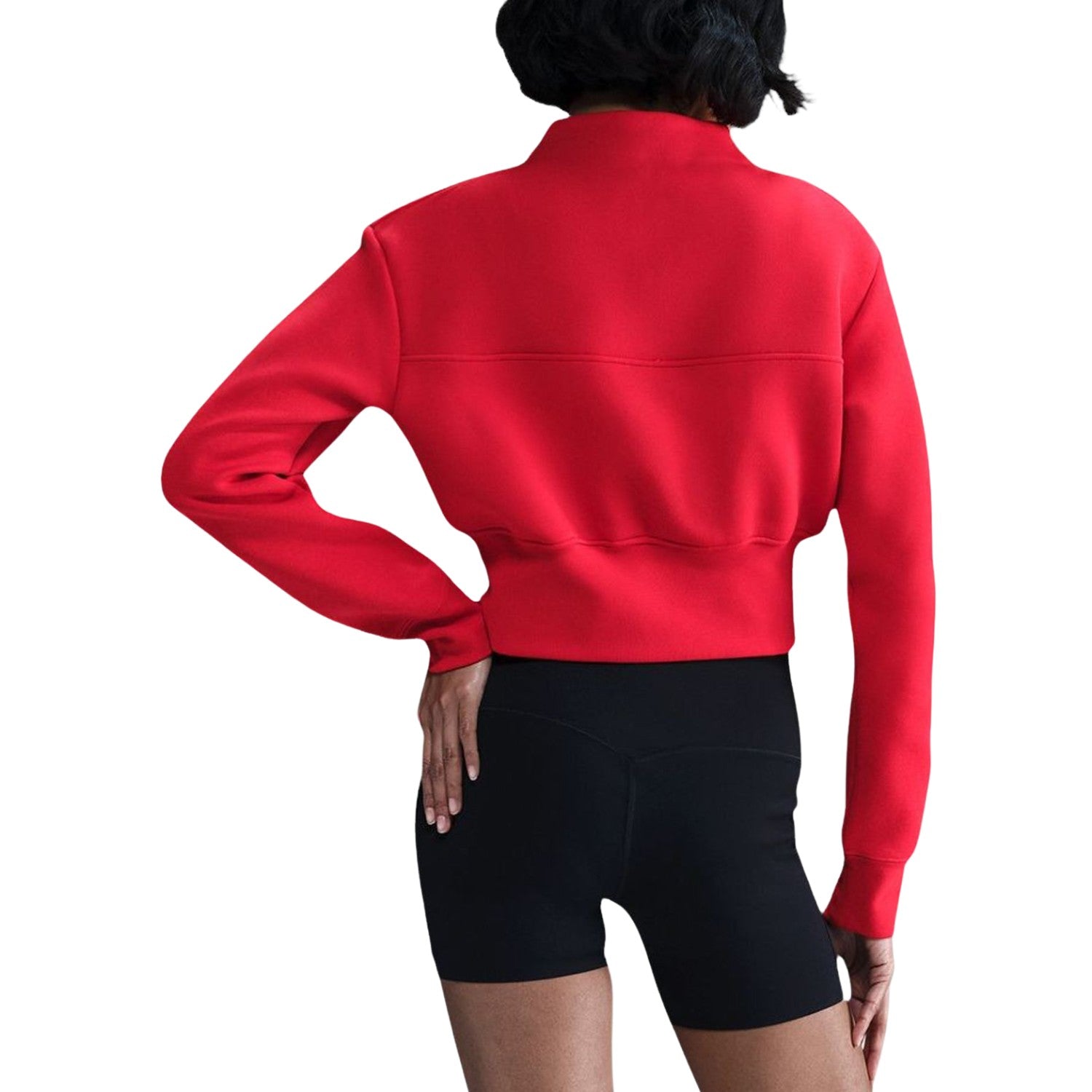 Nike Sportswear Tech Fleece Cropped 1/2-zip Top Womens Style : Hj1031