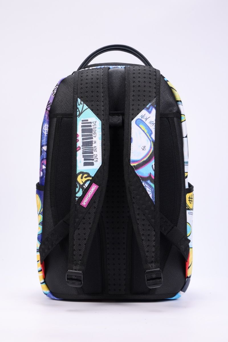 Sprayground Street Graffiti Dlx Backpack Unisex Style : 910b7526nsz