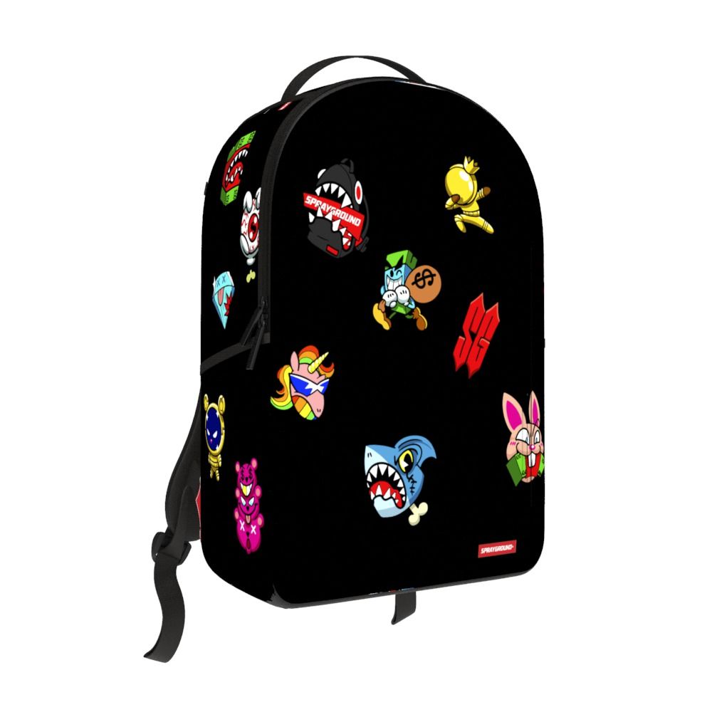 Sprayground All Verco Shark Gang Dlx Special Backpack Unisex Style : 910b7648nsz
