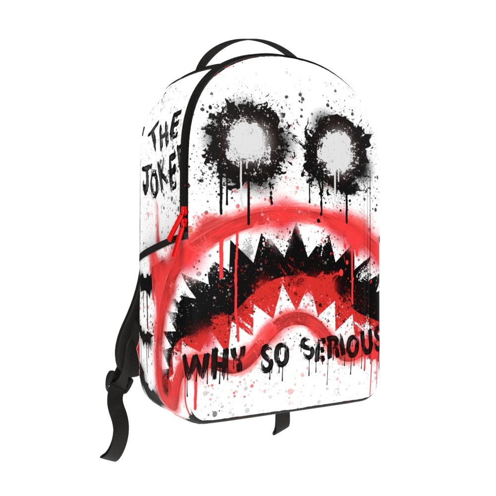 Sprayground The Joker Makeup Shark Mouth Dlxr Backpack Unisex Style : 910b7120nsz