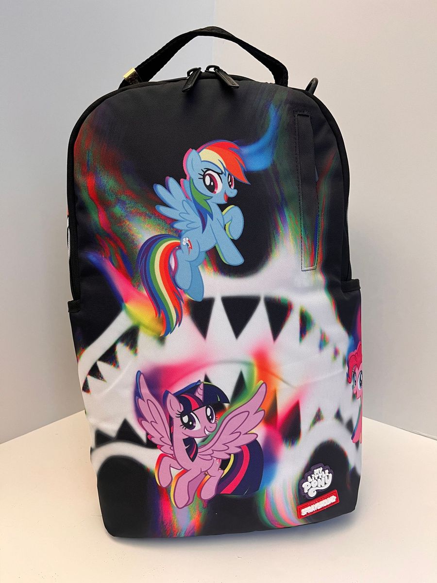 Sprayground My Little Pony Rainbow Dlxr Backpack Unisex Style : 910b7191nsz