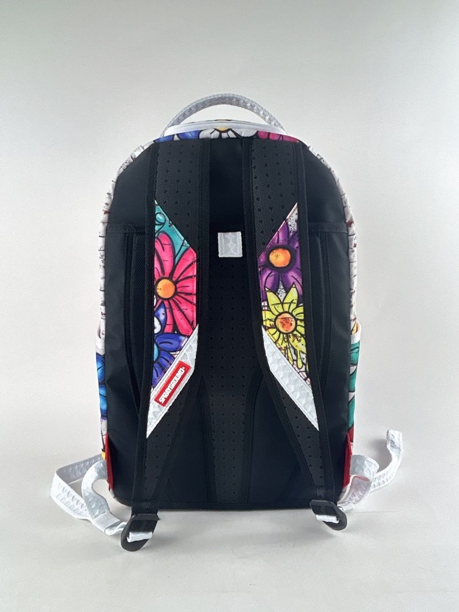 Sprayground Drippy Graffiti Floral Dlxr Backpack Unisex Style : 910b7701nsz