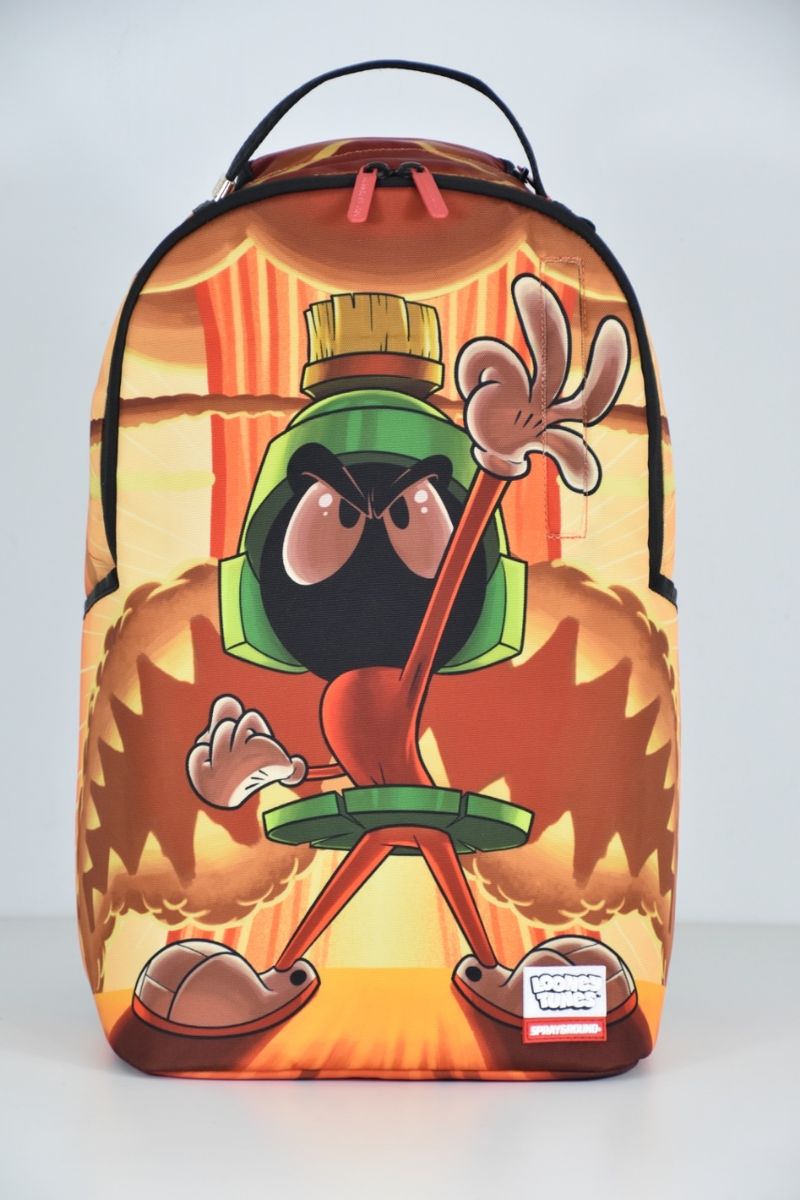 Sprayground Looney Tunes Marvin Bomb Dlxr Backpack Unisex Style : 910b5946nsz