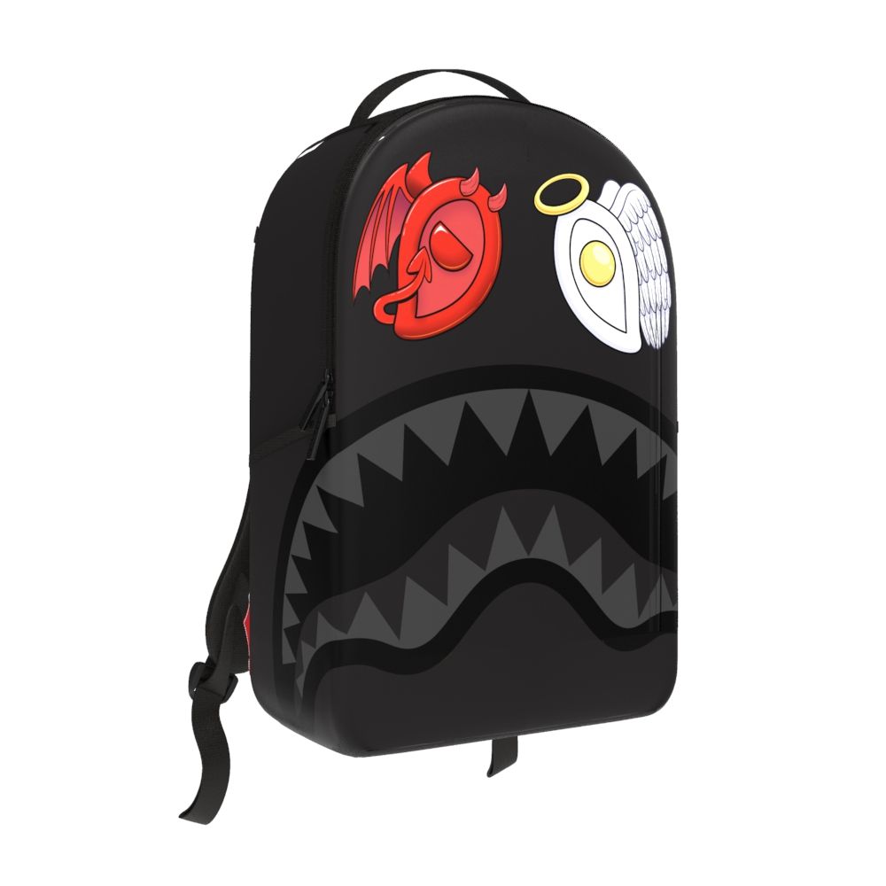 Sprayground Black Removable Eyes Dlxsv Backpack Unisex Style : 910b7556nsz