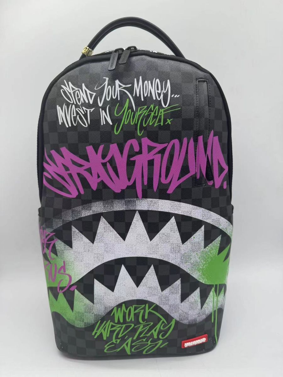Sprayground Spray Poetry New Version Dlxv Backpack Unisex Style : 910b7783nsz