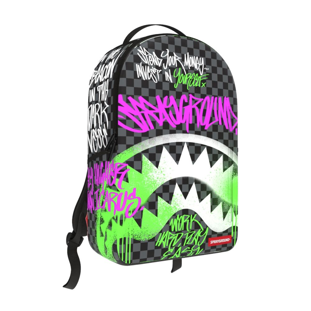 Sprayground Spray Poetry New Version Dlxv Backpack Unisex Style : 910b7783nsz