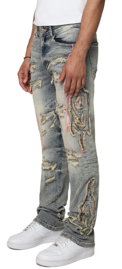 Smoke Rise Paradise Colr Weft Jeans Mens Style : Jp25529
