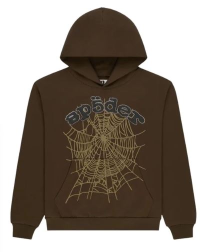 Sp5der Og Web Rhinestone Hoodie Mens Style : St009fw25