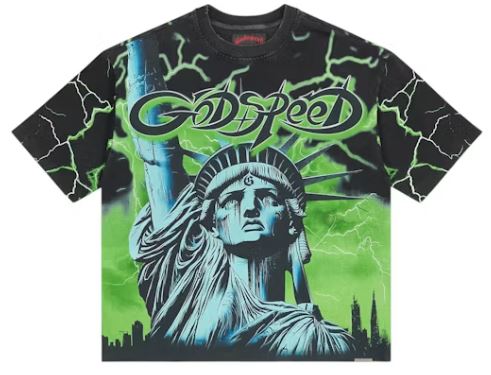 God Speed Voltage T-shirt Mens Style : Gs-vt