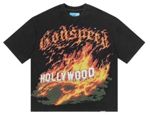 God Speed Hollywood Inferno II Ng T-shirt Mens Style : Gs-hiiingt