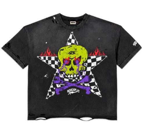 Rough Play Ghetto Star T-shirts Mens Style : Rp-gst