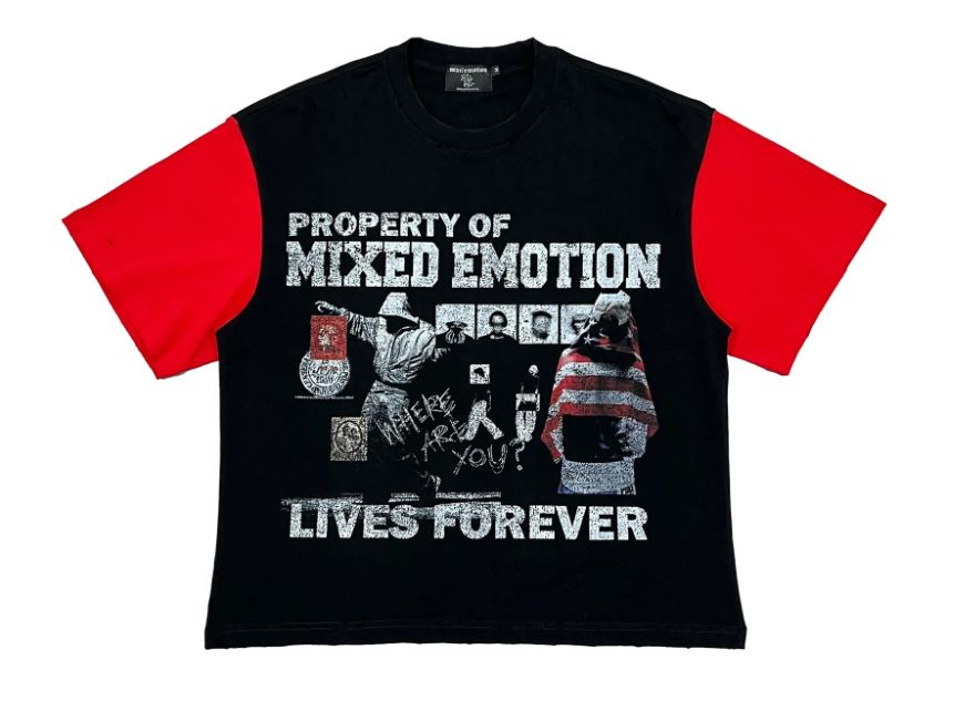 Mixed Emotion Fracture Tee Mens Style : Mix-frt