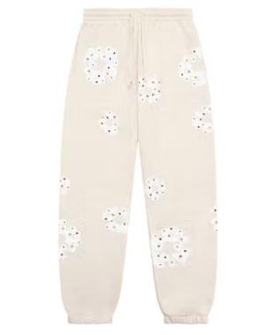 Denim Tears Rhinestone Cotton Wreath Sweatpants Mens Style : Fw25bbs1203
