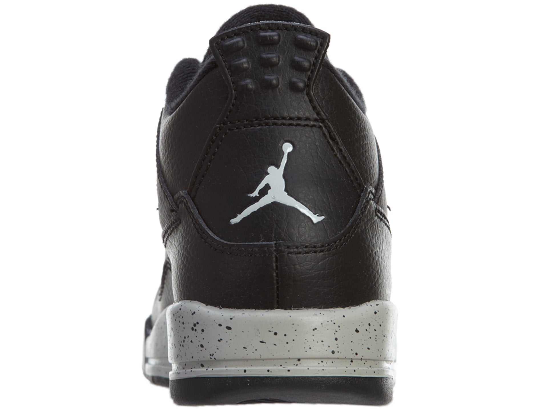 Nike Jordan 4 Retro LS BP Black Tech Grey Oreo Boys / Girls Style :707430