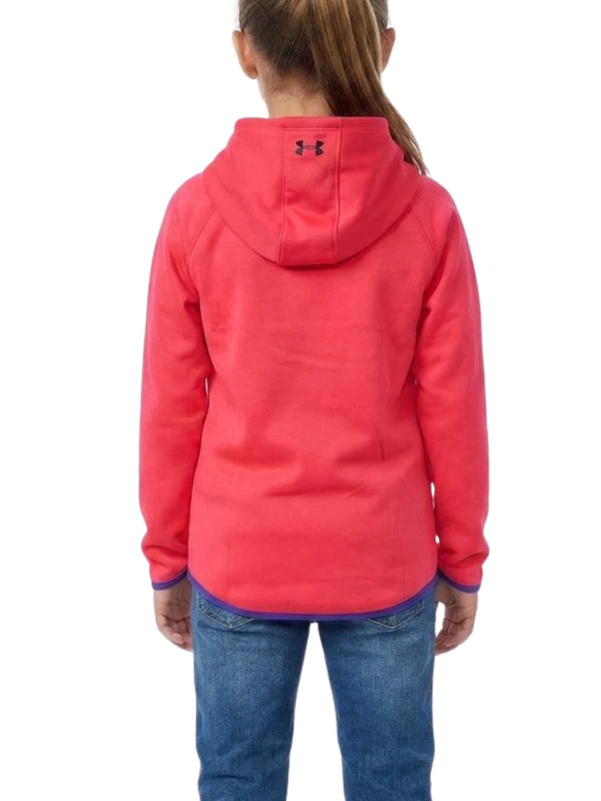 Underarmour Dual Logo Hoodie Big Kids Style : 1317812-975