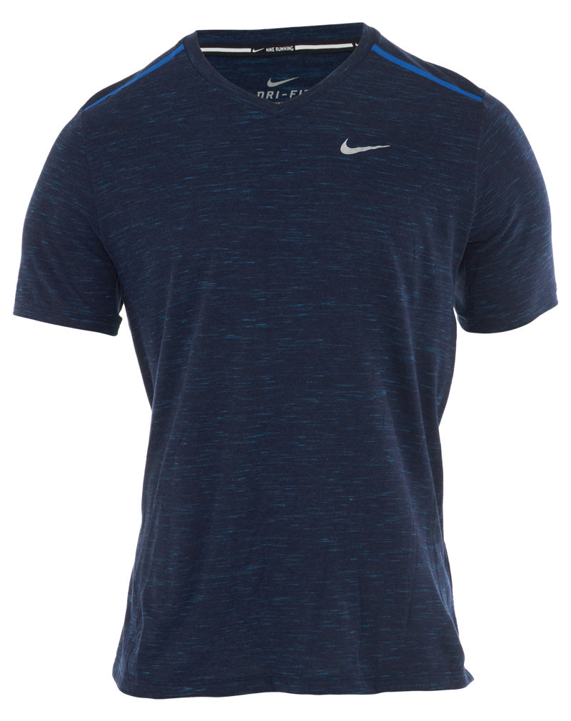 Nike Dri-fit Fluorescent Tailwind Running Shirt Mens Style : 642711