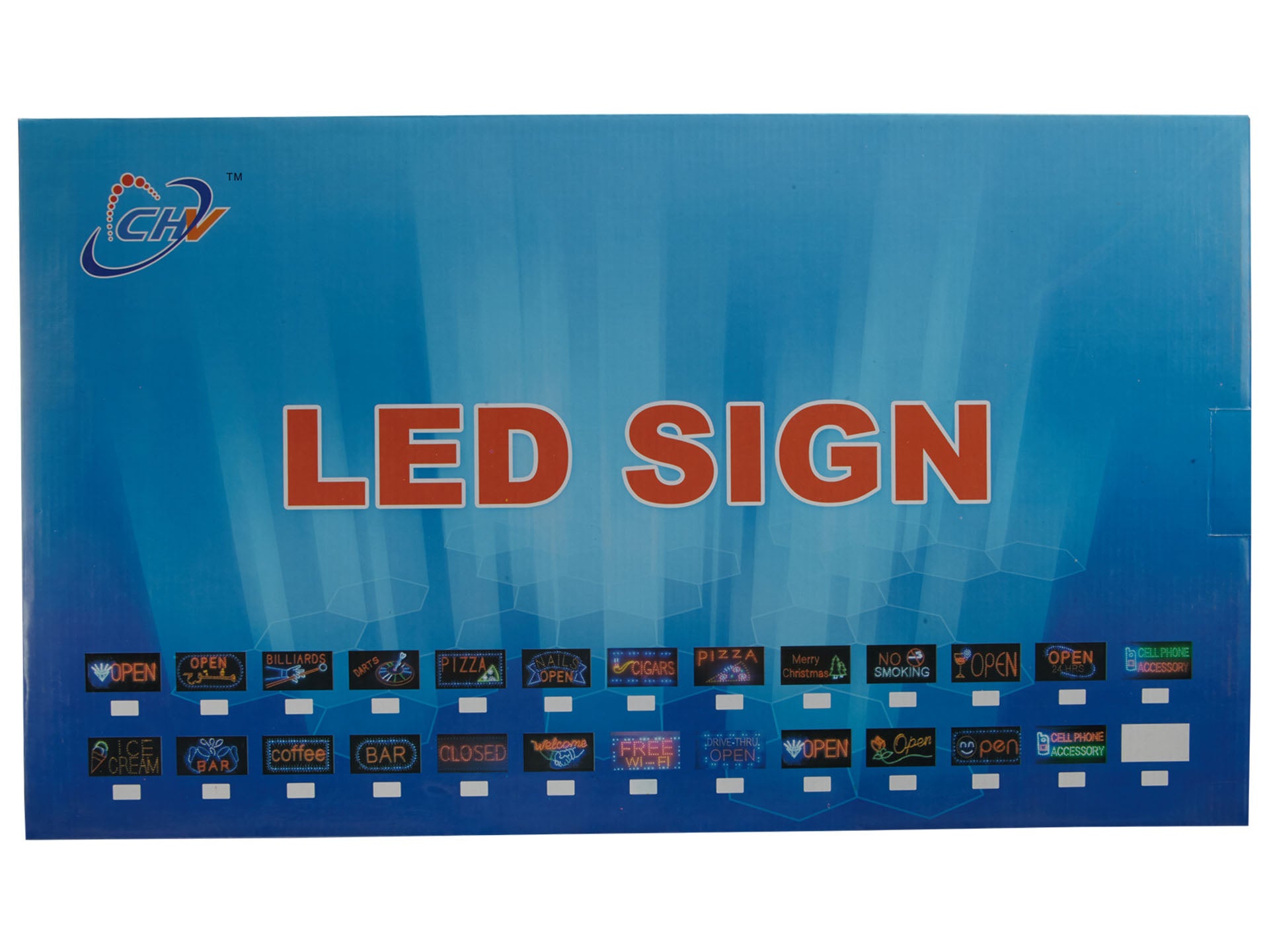 Everbright Open Sign-atm-large Not Applicable Style : Ch-atm-l