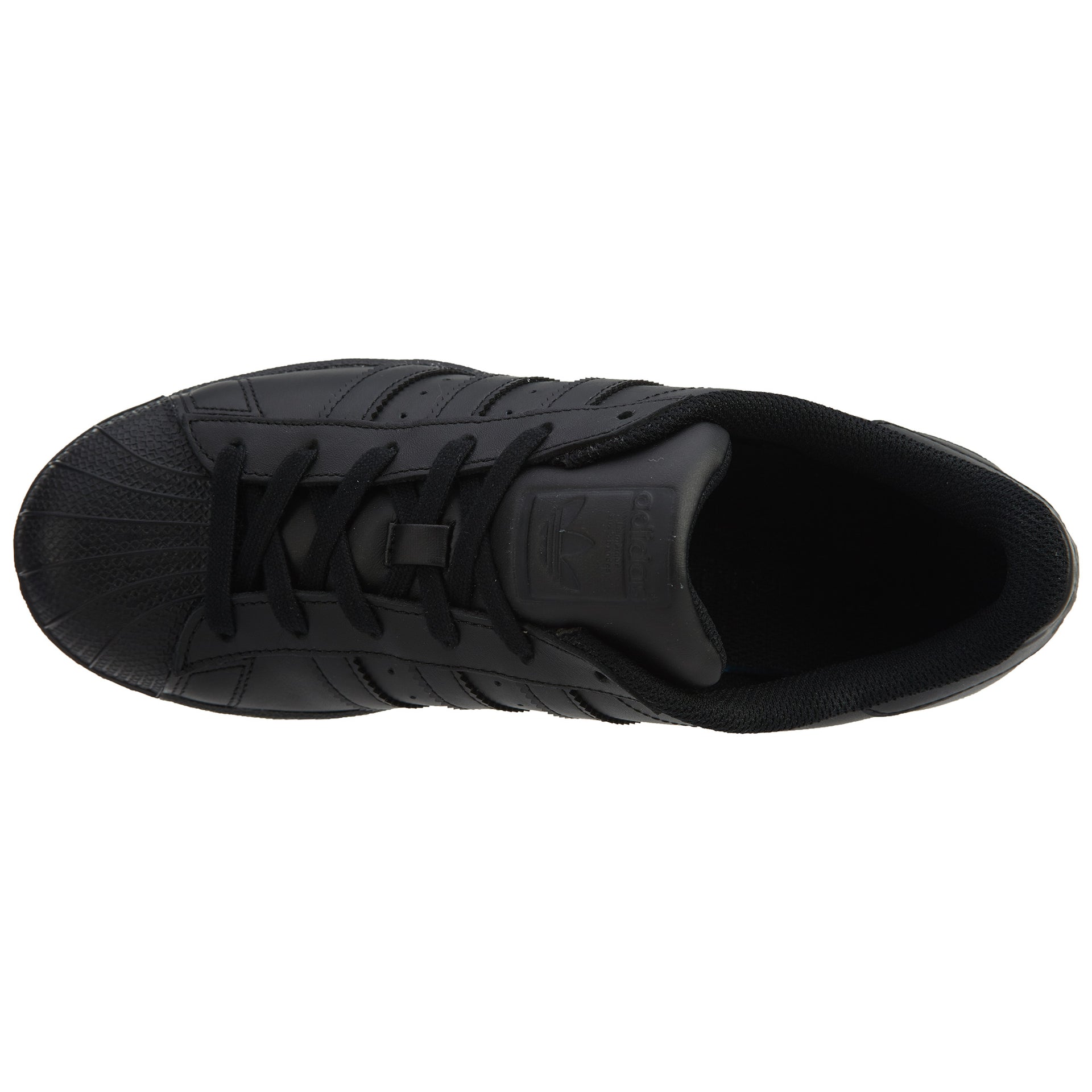 Adidas Superstar Casual Sneakers -Black/Black/Black Mens Style :AF5666