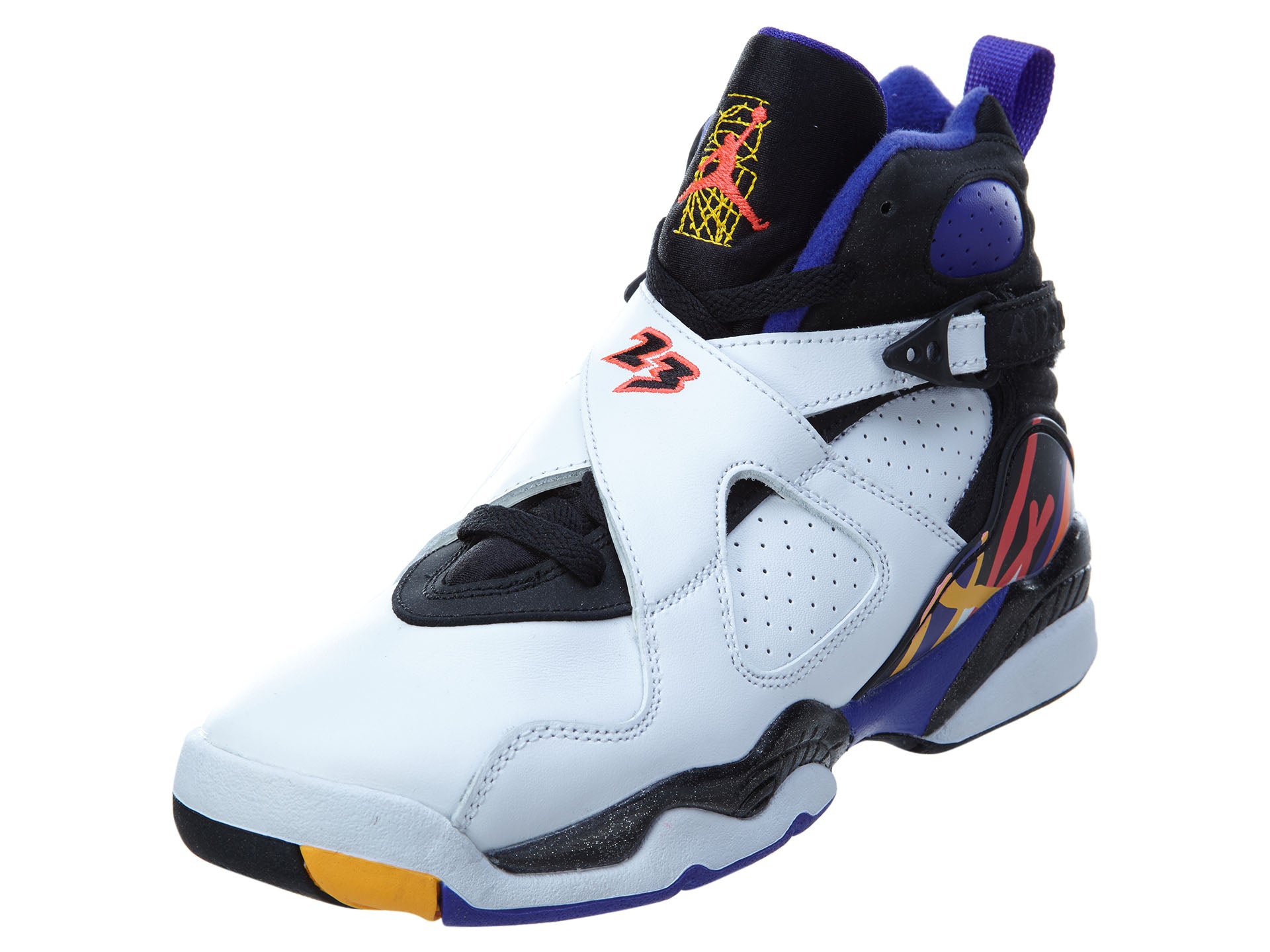 Air Jordan 8 Retro Bg (gs) "three-peat" Boys / Girls Style :305368