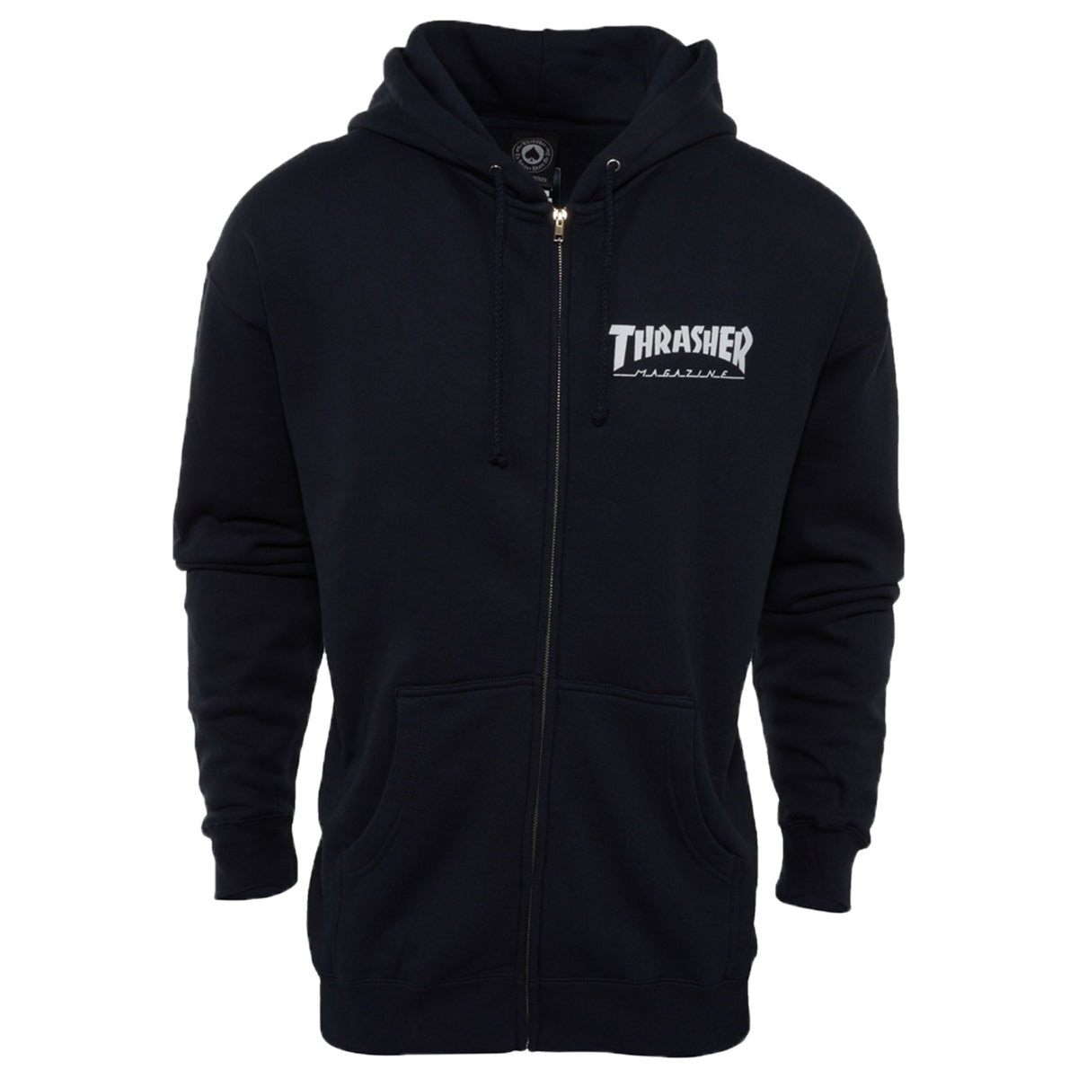 Thrasher Magazine Logo Zip Hood Mens Style : 114124