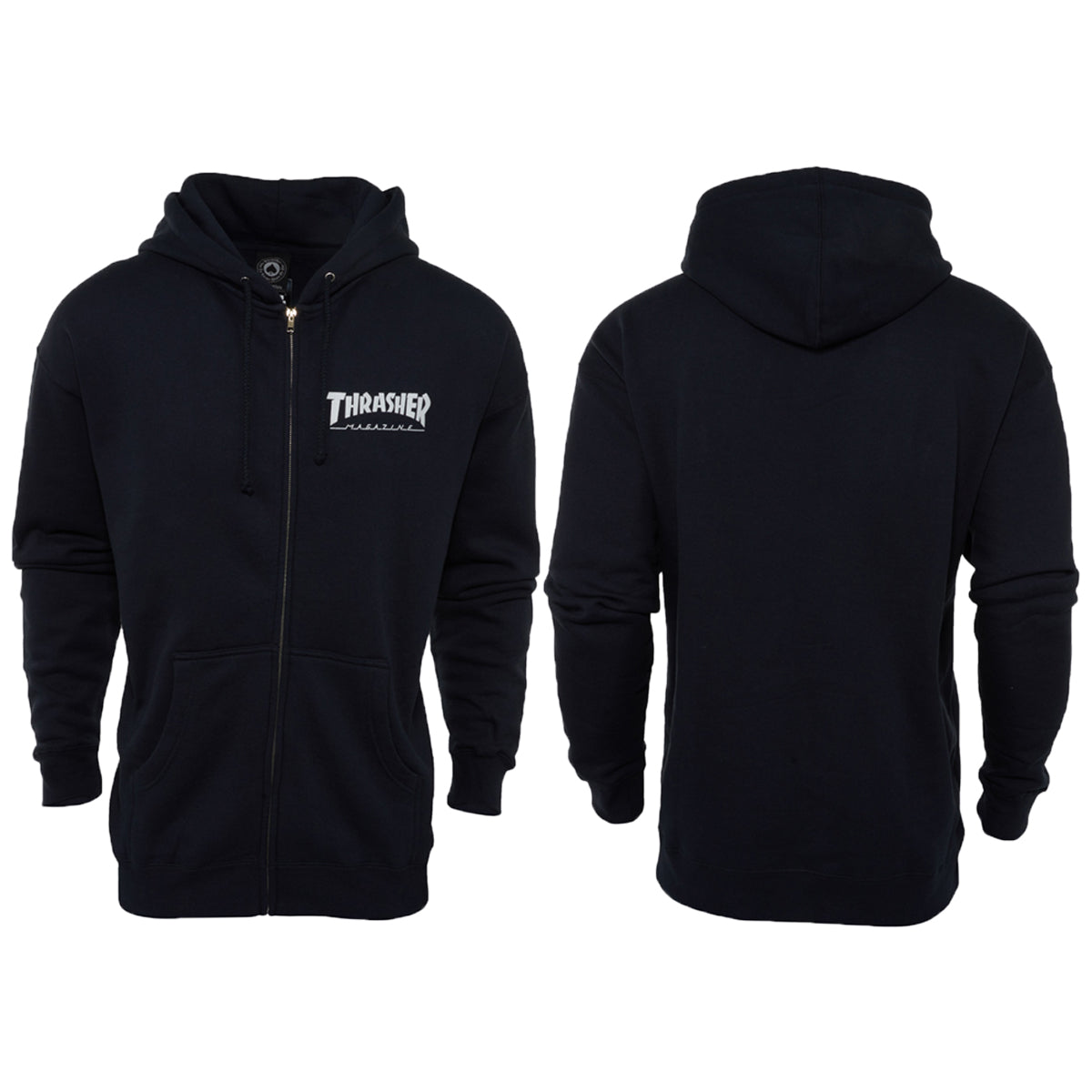 Thrasher Magazine Logo Zip Hood Mens Style : 114124
